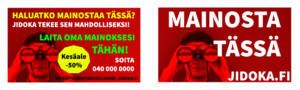 Liika tekstin määrä haittaa mainoksen havainnointia