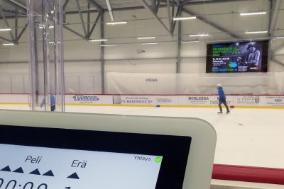 Digitaalinen tulostaulu / tulosnäyttö - urheiluseura varainhankinta
