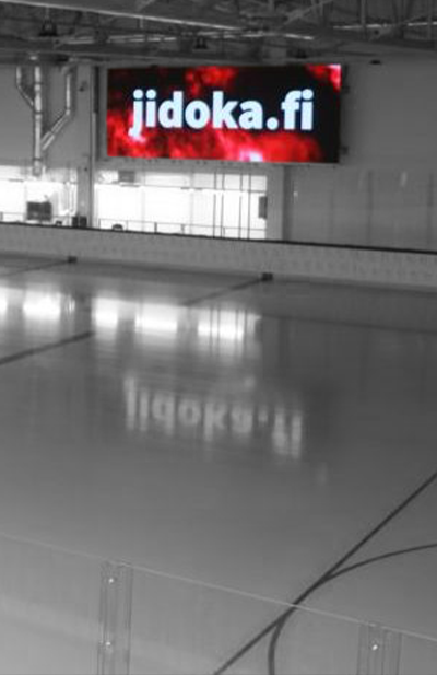Digitaalinen tulostaulu - Espoon Matinkylän Ilmatar Areena