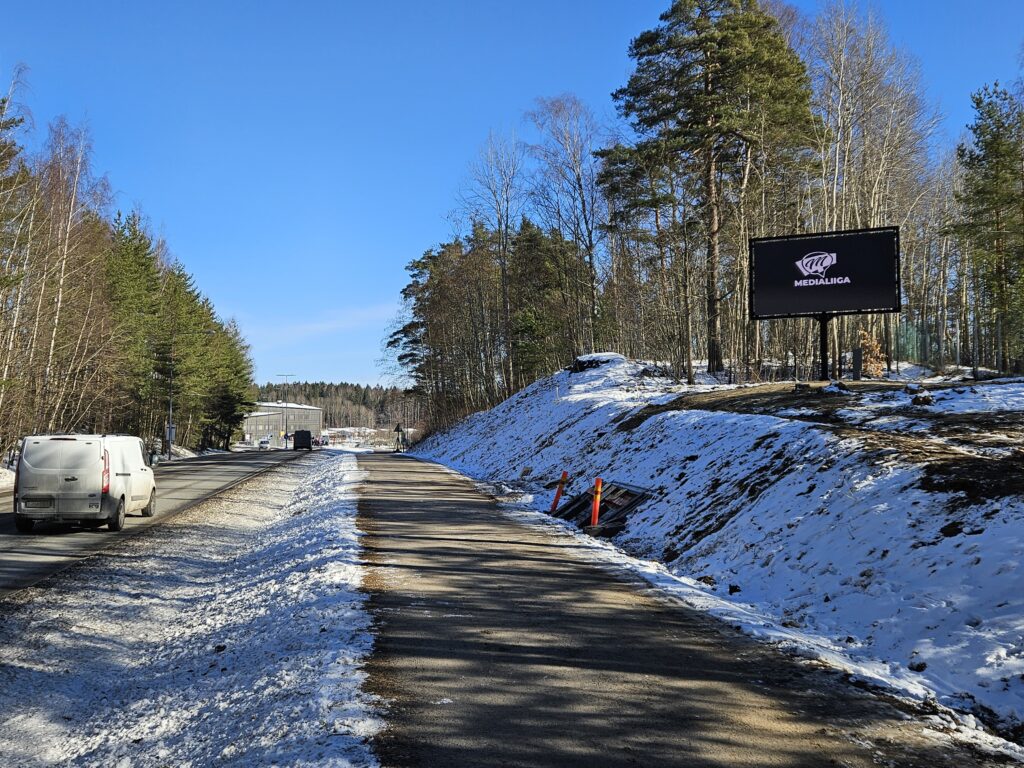 MediaLiiga Kirkkonummi – 15 m² LED-näyttö