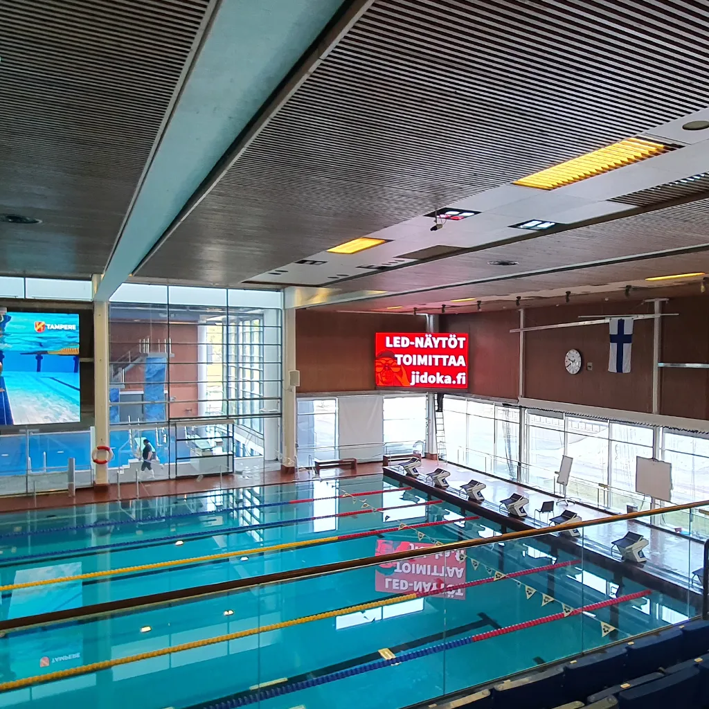 Tampereen Uintikeskus – Uusi LED-näyttö