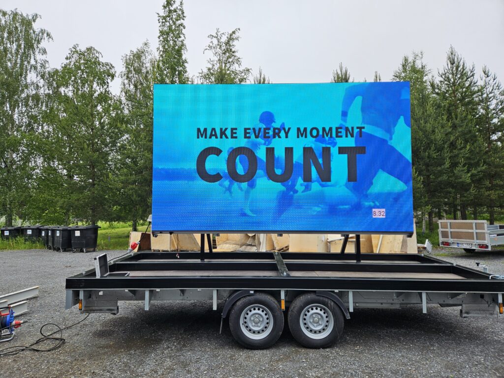 Monipuolinen LED-kärry, Vantaa