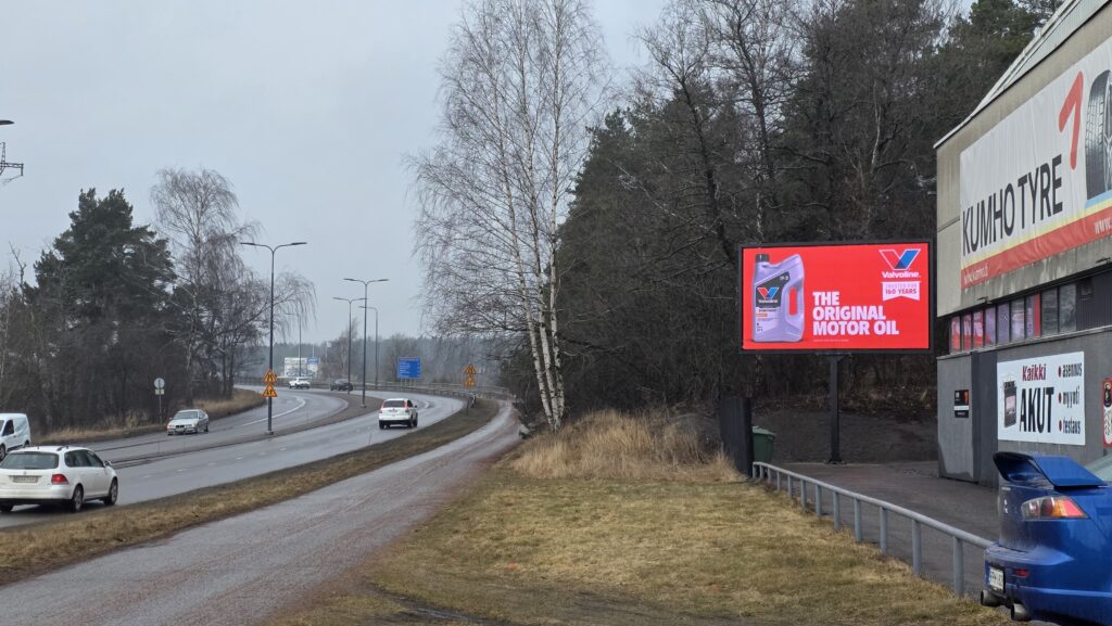 Medialiiga Turku, Pansiontie – 15 m² LED-näyttö
