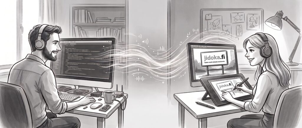 Experiences from working as an intern in marketing at Jidoka